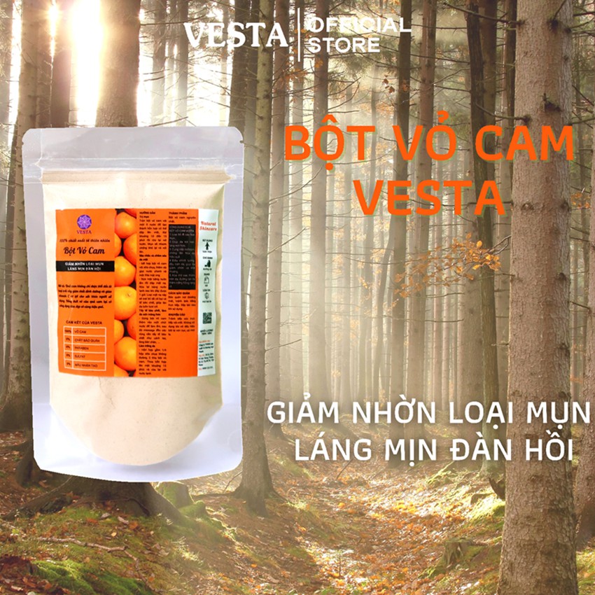 Bột Vỏ Cam Nguyên Chất Vesta 100g