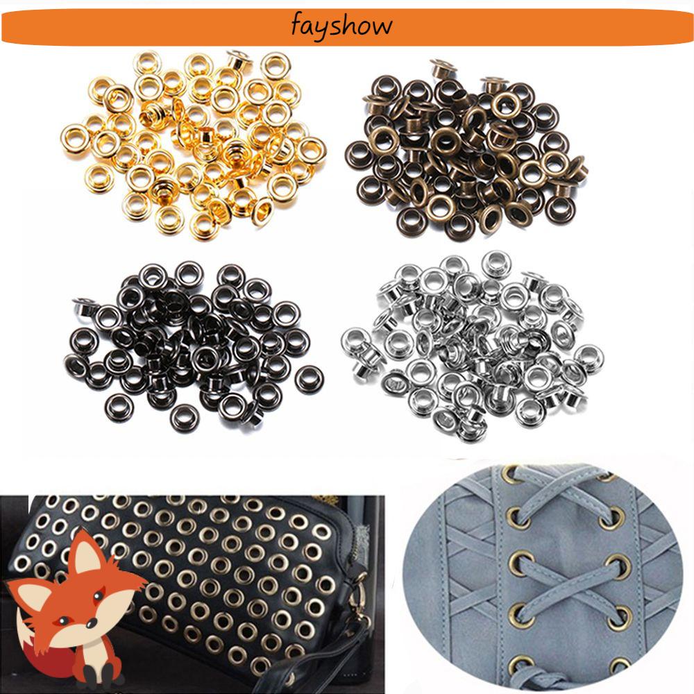 Set 50 Nút Bấm Kim Loại Nhiều Màu Sắc Chuyên Dụng Cho May Quần Áo/Giày Da