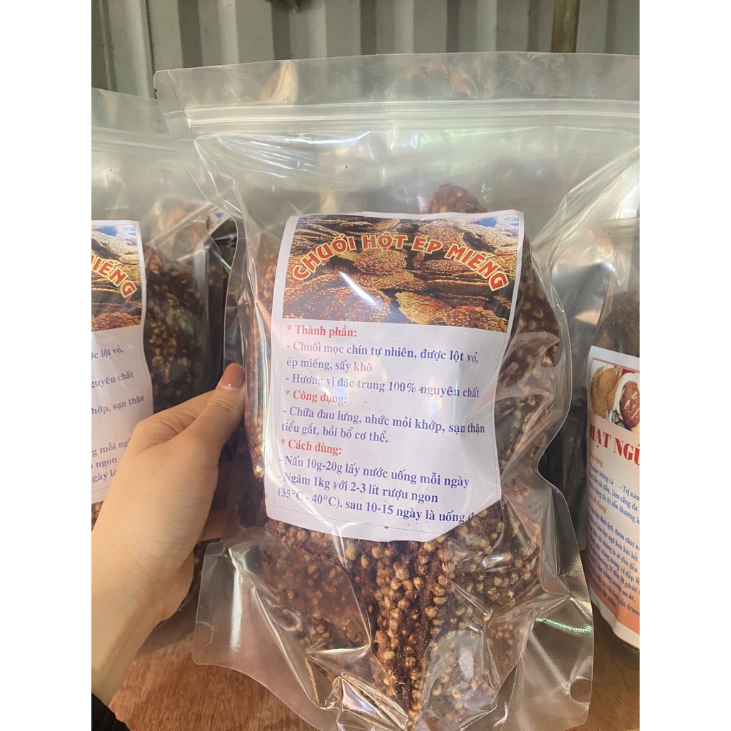 Chuối Hột Rừng Ép