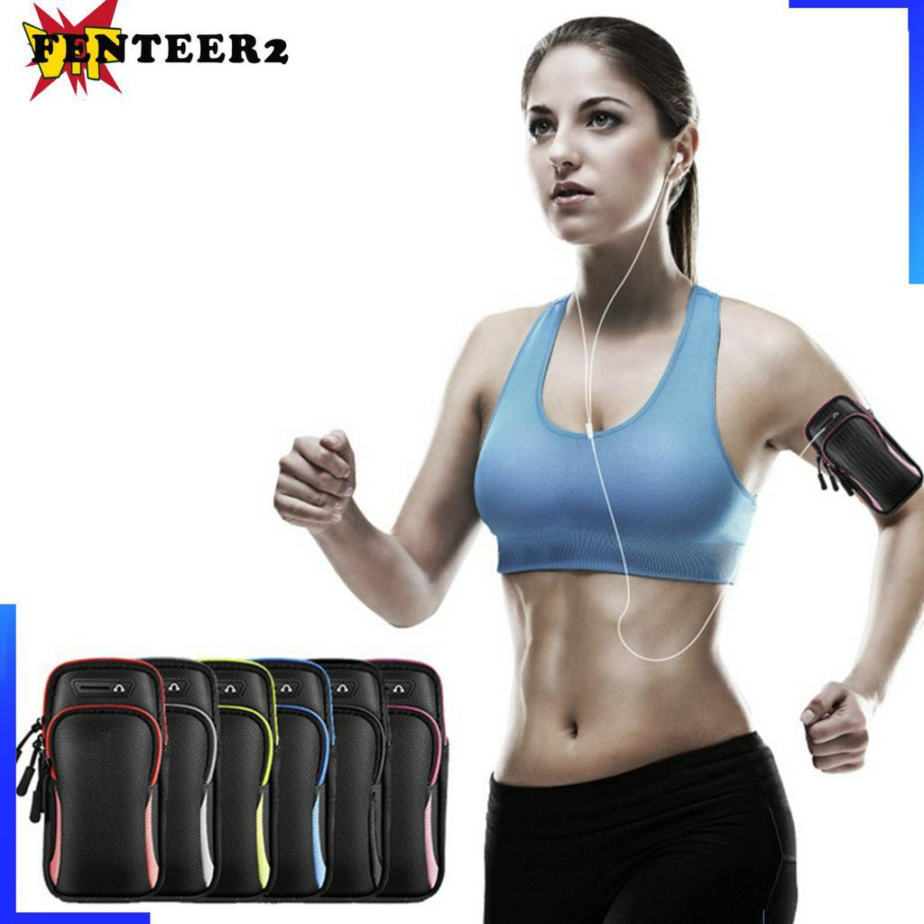 Túi Đựng Điện Thoại Đeo Cánh Tay Tập Gym / Thể Thao Ngoài Trời Fenteer2