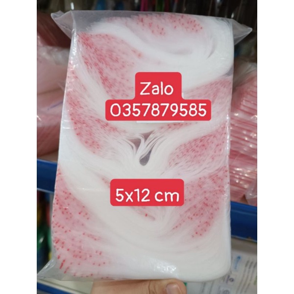 Túi zip 1 kg có khoá đỏ các size