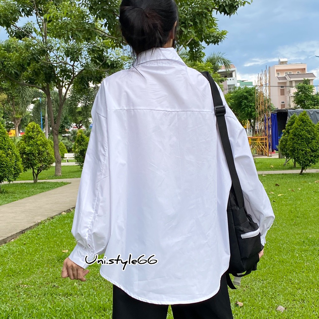 Áo Sơ Mi Tay Phồng Thương Hiệu BACA Chất Vải Katê Thô US095 | BigBuy360 - bigbuy360.vn