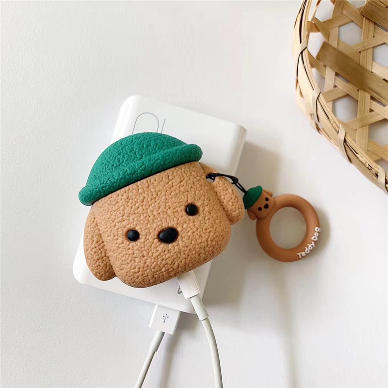 Ốp hộp sạc tai nghe mềm bảo vệ toàn diện cho Airpods 1/2 i12 i11 i10 i12