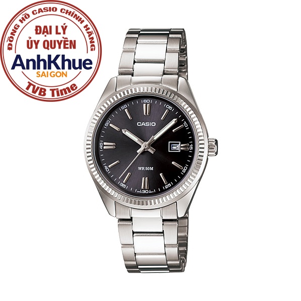 Đồng hồ nữ dây kim loại Casio chính hãng Anh Khuê LTP-1302D-1A1VDF