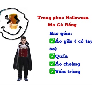 Bộ hoá trang Halloween ma cà rồng