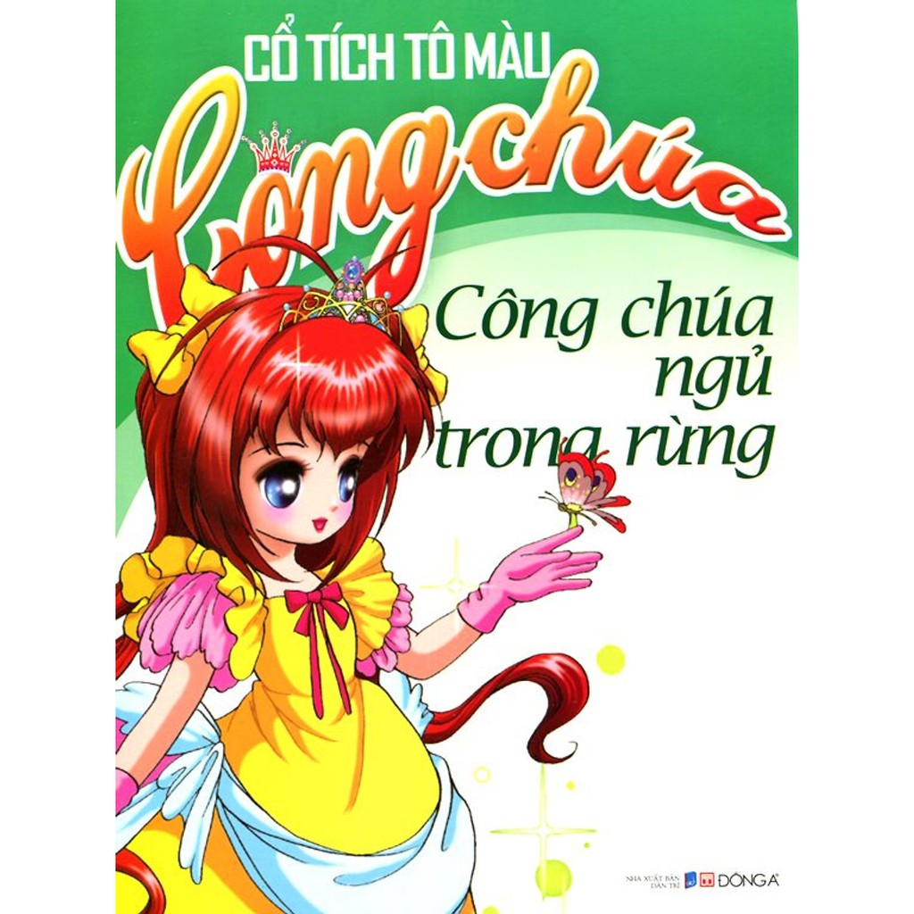 Sách - Cổ Tích Tô Màu Công Chúa - Công Chúa Ngủ Trong Rừng | BigBuy360 - bigbuy360.vn