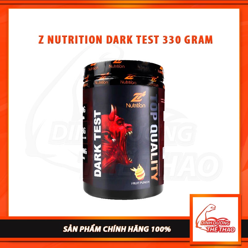 Dark Test Z Nutrition Hổ Trợ Tăng Cơ Sinh Lý Cho Nam ZNutrition Dark Test Tăng Cường Testosterone(330g)
