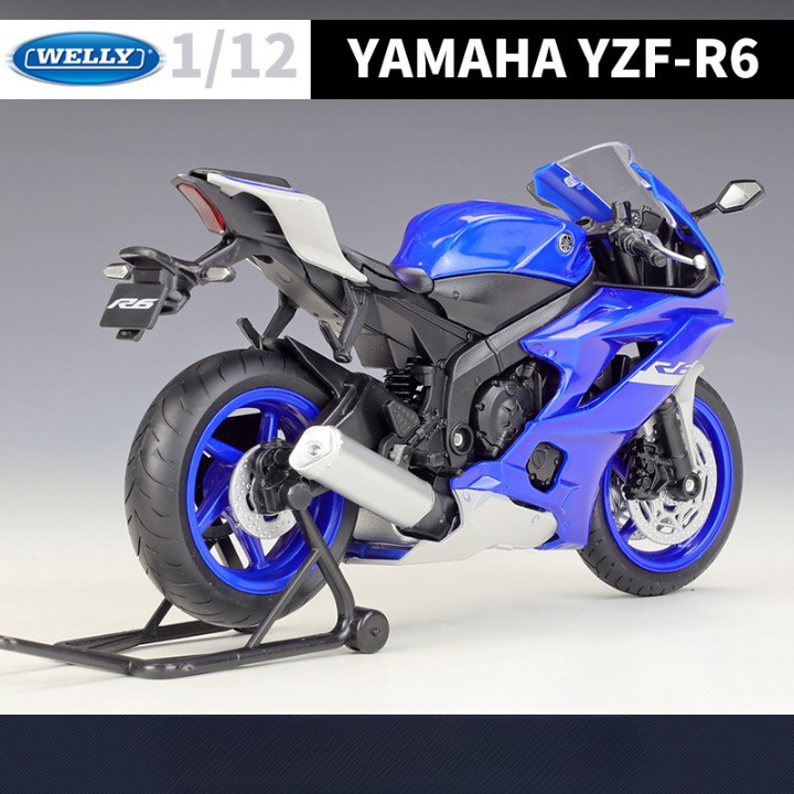 Mô hình xe moto,  1:12 xe r1, r6, ducati, suzuki, ktm, BMWs1000rr, h2, tdshophn
