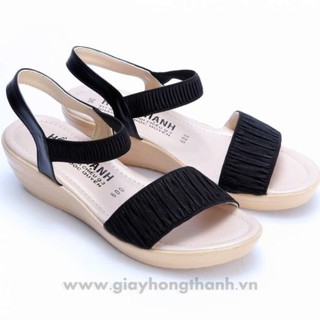 HỒNG THẠNH - Sandal Đế Xuồng, Quai Dún - 0865