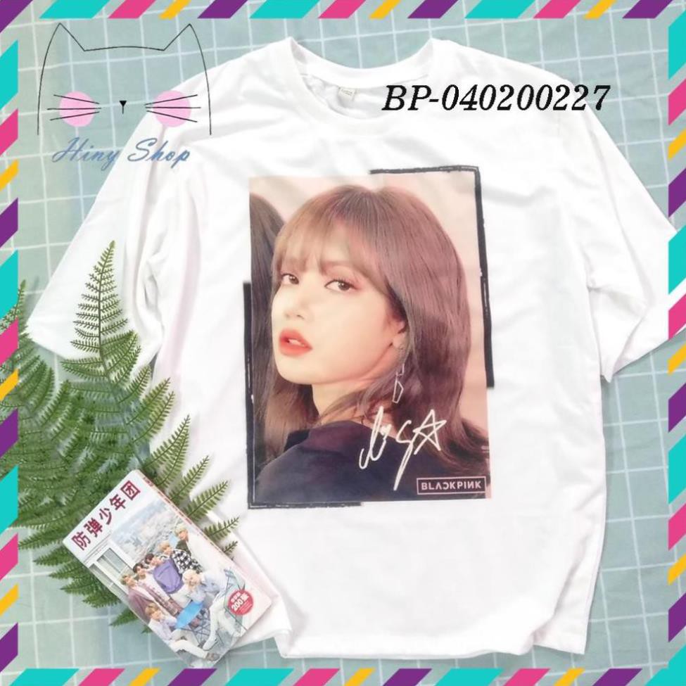 SALE 50% 🔥DEAL HOT🔥 ÁO BLACKPINK TAY LỠ HÌNH LISA 2020-HINY SHOP