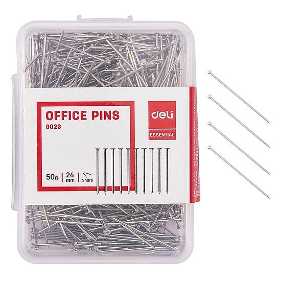 Ghim cài nhọn 24mm Deli 0023