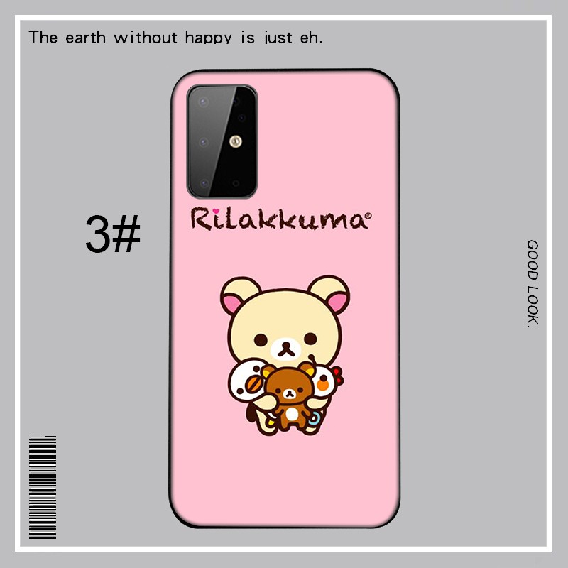 Samsung Galaxy A9 A8 A7 A6 Plus A8+ A6+ 2018 A5 A3 2016 2017 Casing phone Soft Case QL45 Rilakkuma Bears