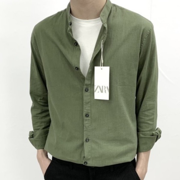 Áo sơ mi nam dài tay cao cấp chất đũi DICYDE BH.D.Z.24