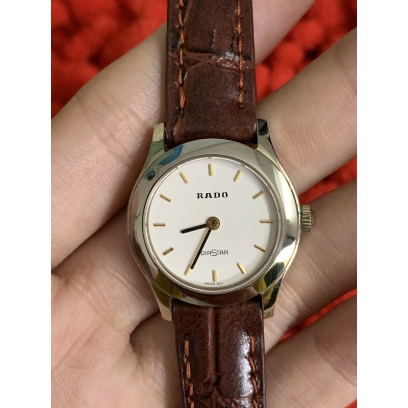 Đồng hồ nữ Rado Diastar Vỏ ĐÁ hàng si [ MÁY THỤY SỸ]