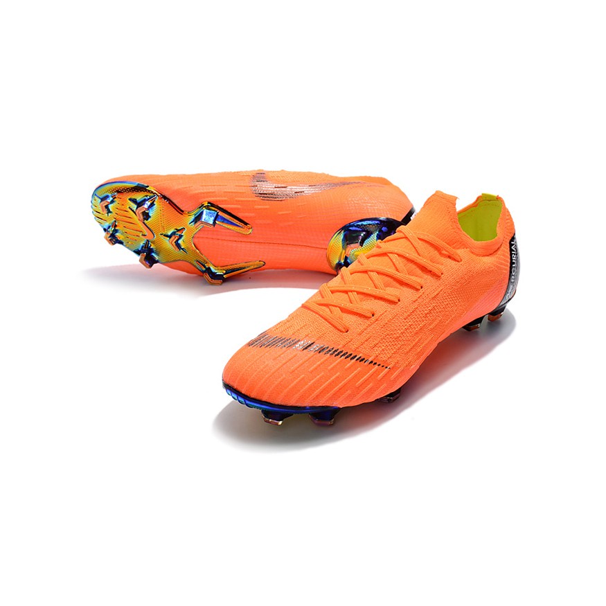 ✾ Giày Đá Bóng Nam Mercurial Vapor 12 Elite Đinh FG Orange | Giày Đá Bóng Đá Banh Sân Cỏ Tự Nhiên ✾