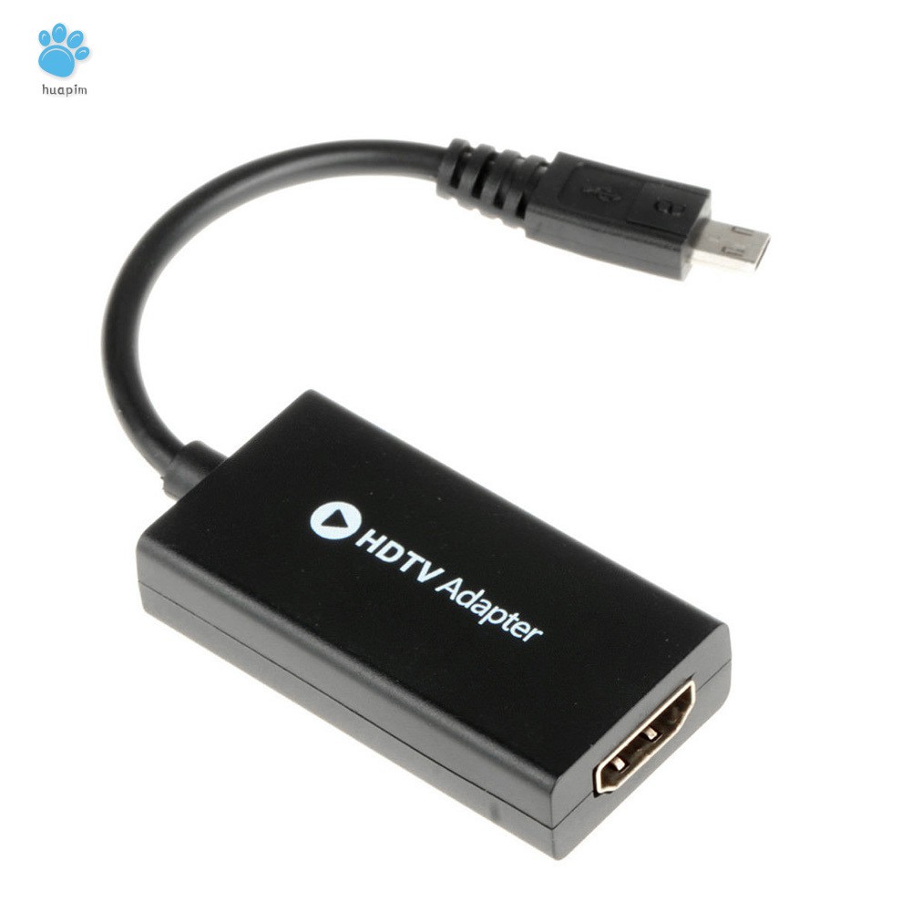 HP Micro USB to HDMI 1080P HDTV Cable Adapter for Samsung Phone Tablet