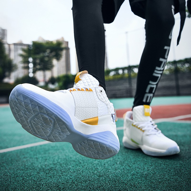 Giày bóng rổ thể thao NBA size 36-45 cổ cao unisex Russell ZERO.2