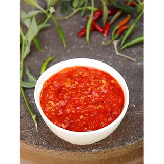 Tương Ớt Cay Cay Chai 500g Nhà Làm - Thực Phẩm An Toàn Thơm Ngon