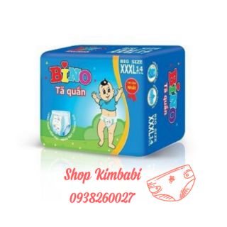 Tã quần Bino XXXL Bigsize 14 miếng (18-35kg)