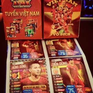 Thẻ Match Attax size poca tuyển Việt Nam