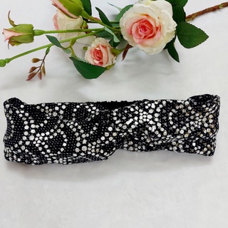 BĂNG ĐÔ TURBAN THUN CHẤM BI