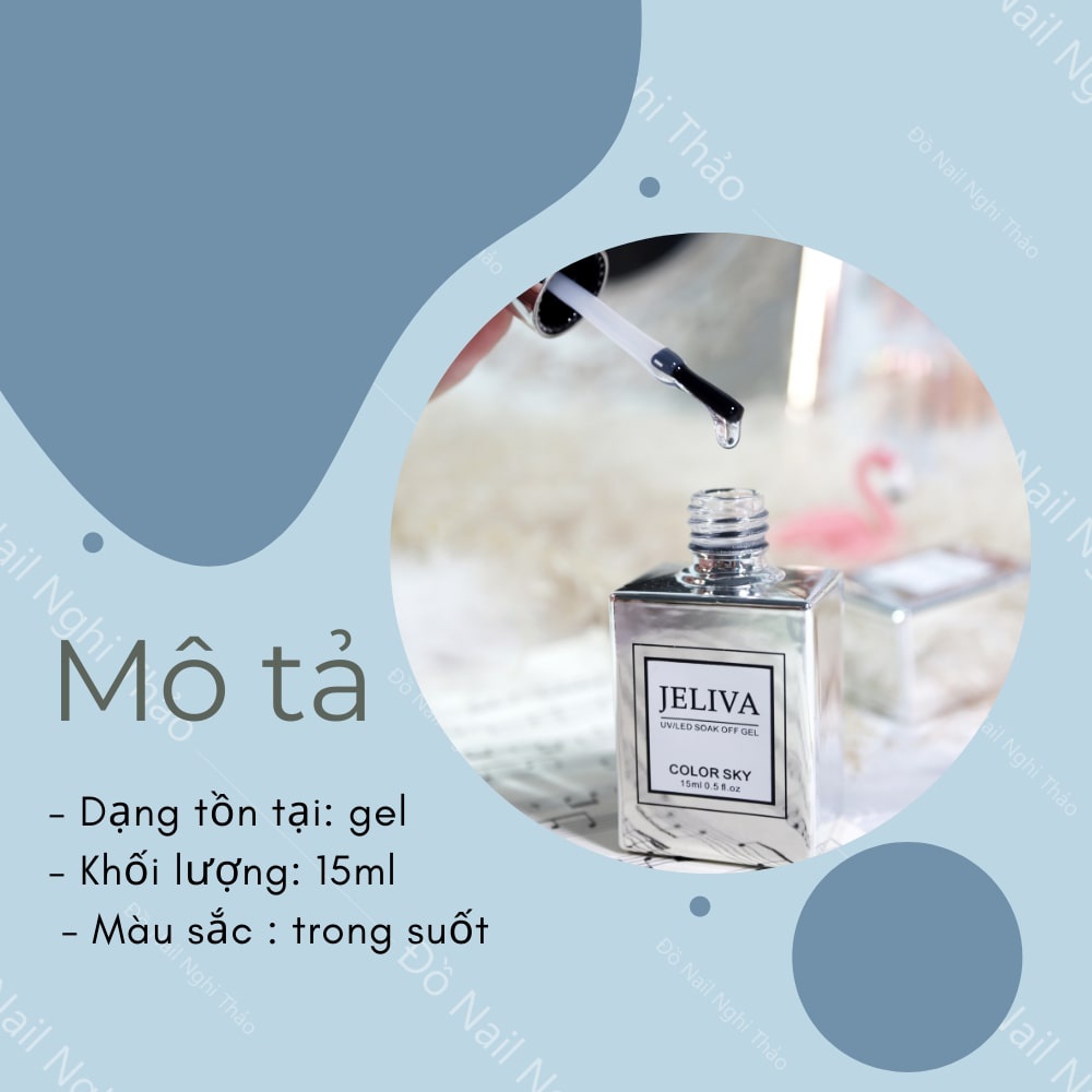 Top loang , sơn loang  Jeliva 15ml