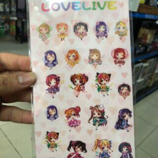 Hình dán nhân vật anime siêu cute
