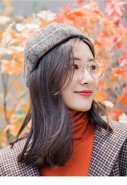 Mũ nồi beret caro