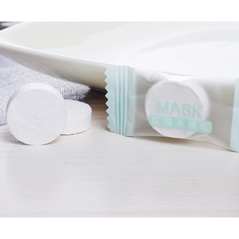 [Bảo Vệ tinh tế♥Mặt Nạ Nén Vải Không Dệt Dưỡng Ẩm Tự Làm