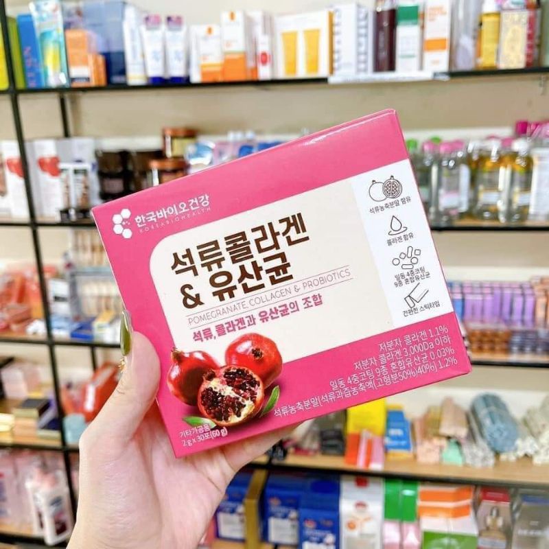 colagen lựu đẹp da,tăng nội tiết | Thế Giới Skin Care