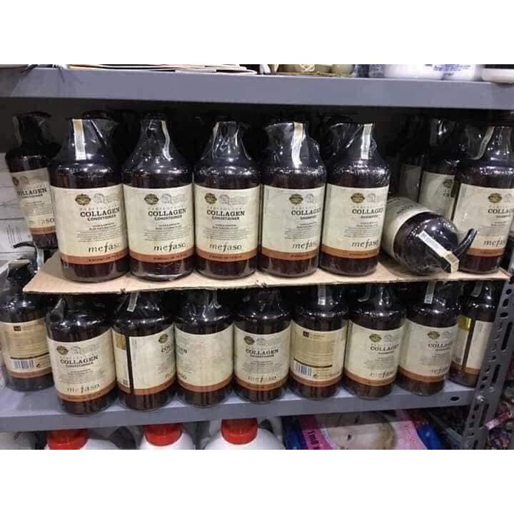 Sỉ cặp gội xả MEFASO tem vàng