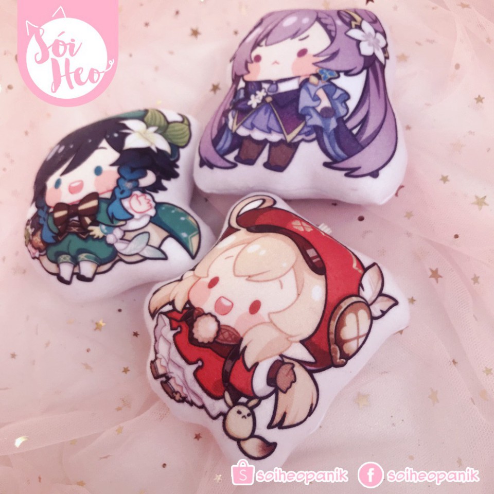 Móc khóa/Plushie nhồi bông Genshin Impact S020