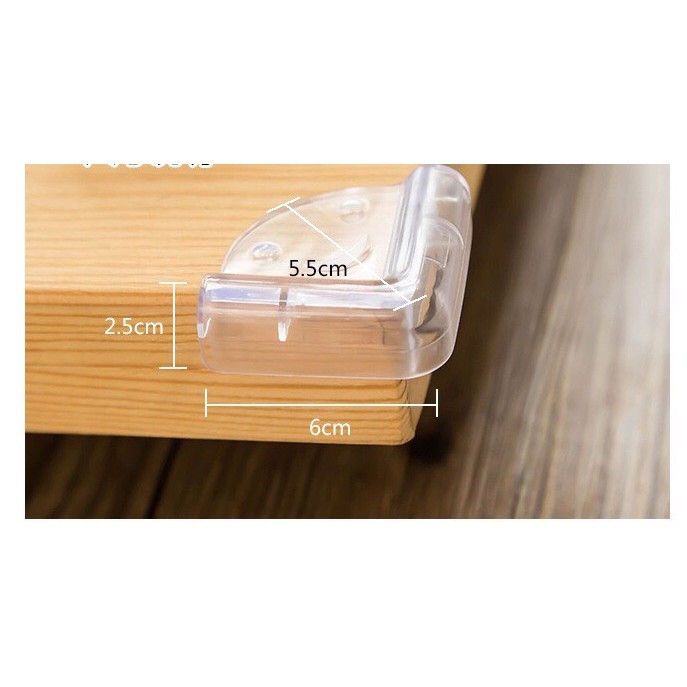 Miếng bọc góc bàn silicon tiện lợi