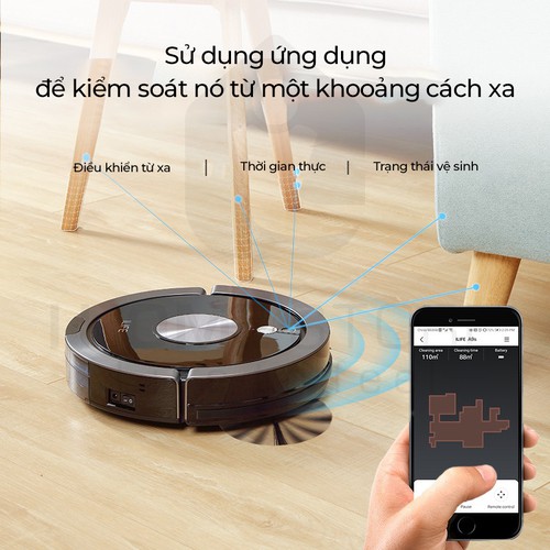 Robot hút bụi lau nhà iLife A9S ( Bảo hành 18 tháng )