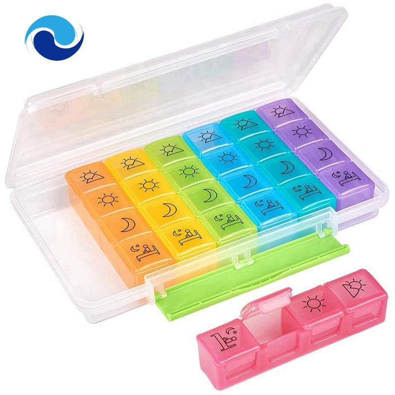 Hộp Đựng Thuốc Chia 4 Ngày 7 Ngày Chống Ẩm