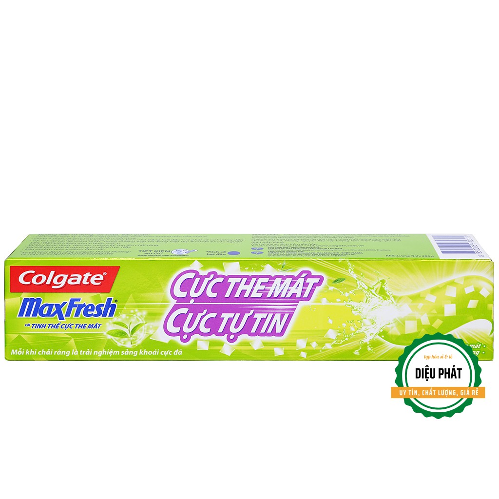 ⚡️ Kem Đánh Răng Colgate MaxFresh Trà Xanh 200g