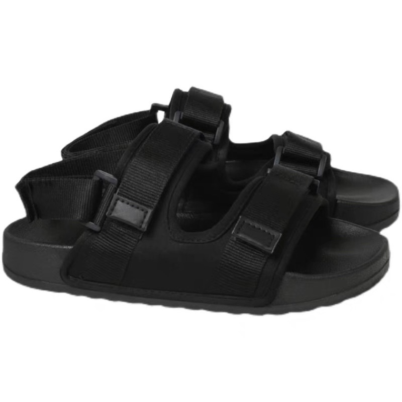 (Sale giảm sốc -xả kho ) Sandal unisex nam nữ ulzzang đế bằng quai ngang ( sẵn)