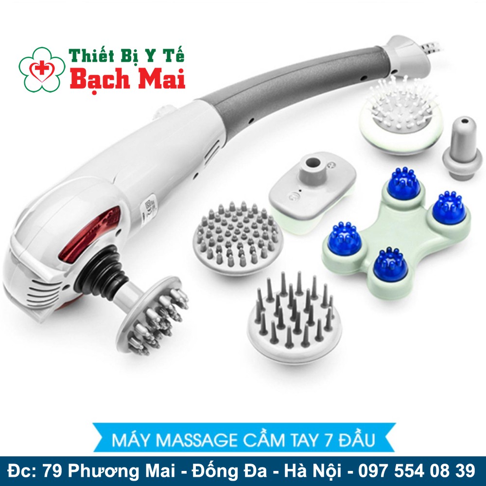 MÁY MASSAGE CẦM TAY 7 ĐẦU MAGIC KING