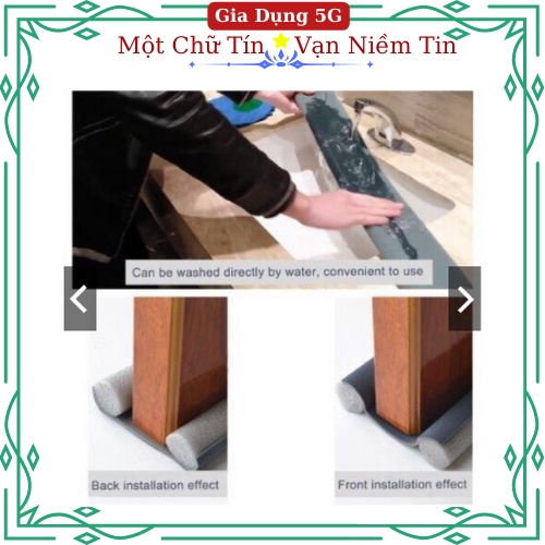 Thanh chặn cửa chắn cửa đa năng 95cm,miếng chặn khe cửa ngăn côn trùng bụi bẩn,