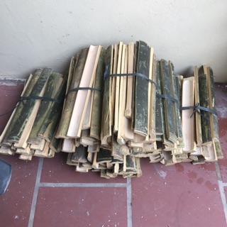 Thanh tre già làm lồng, thanh tre bổ săn, làm lồng chim, đồ thủ công mỹ nghệ