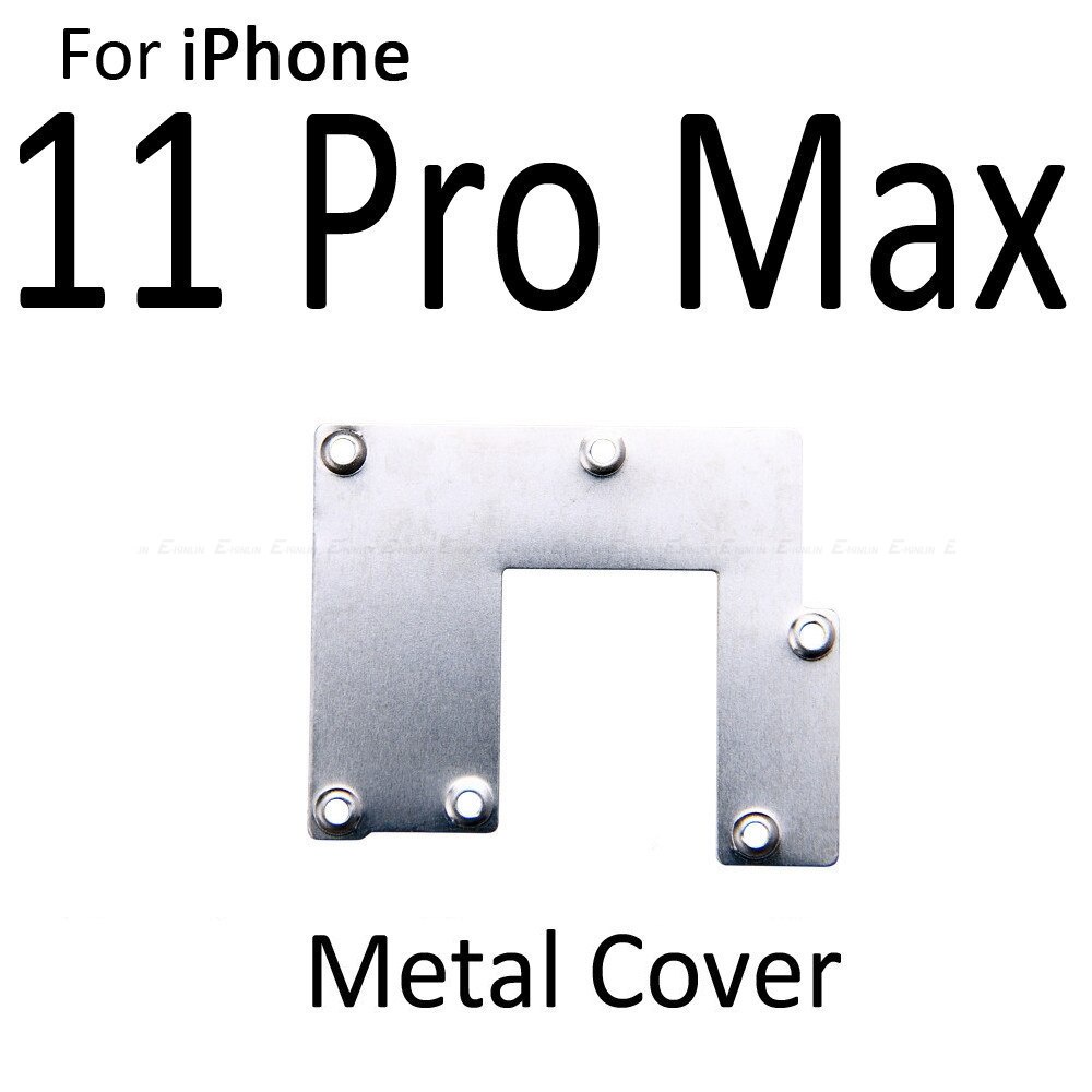 Bộ 5 Kẹp Cố Định Pin Màn Hình LCD Bằng Kim Loại Cho iPhone 7 8 Plus X XS XR 11 Pro Max