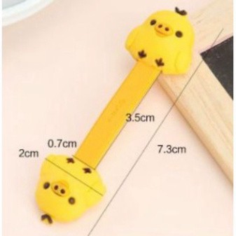 Dụng cụ thu gọn tai nghe, dây cáp sạc silicon mẫu mới dễ thương có cúc bấm tiện lợi