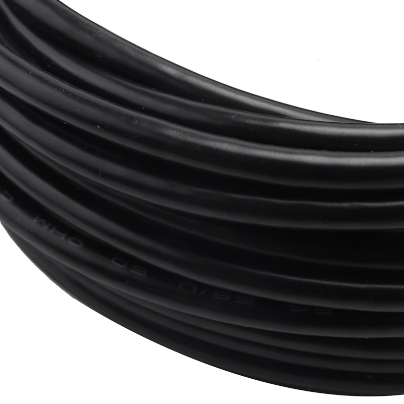 Dây Cáp Đồng Trục UHF RG58 PL259 50 Ohms CB Ăng Ten UHF Đực Đến UHF Đực Thấp UHF