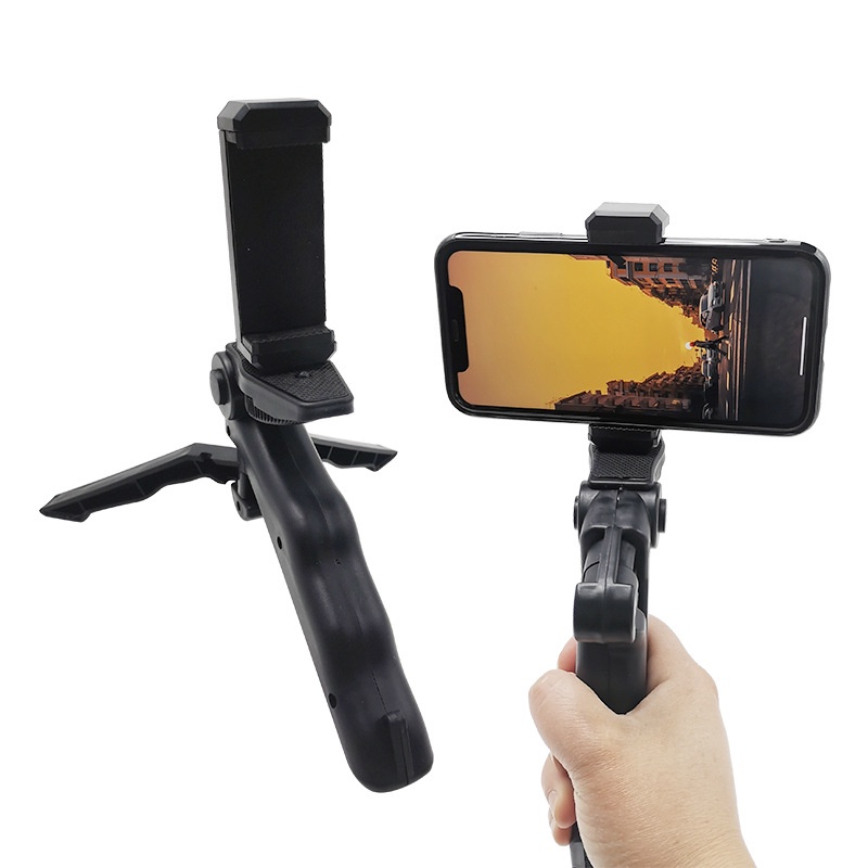 Tripod mini giá đỡ 3 chân đa năng có thể gấp gọn hỗ trợ điện thoại và gopro tặng kẹp điện thoại