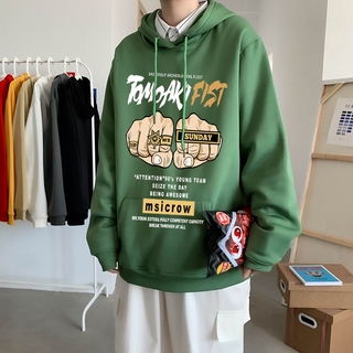 Áo Hoodie Dáng Rộng In Họa Tiết Nhiều Màu Lựa Chọn Thời Trang