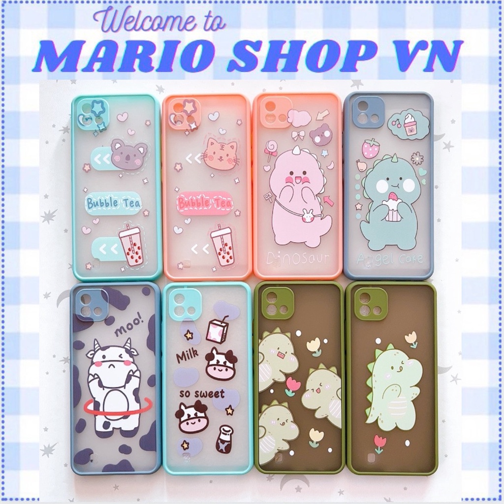 Ốp nhám viền cao su OPPO F9 /A7 / A5S /A12/Oppo A54 4G/Oppo A93/F17 PRO/REALME C20/C11 2021