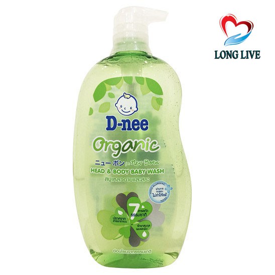 Sữa Tắm Dnee Organic hữu cơ cho bé 380ml