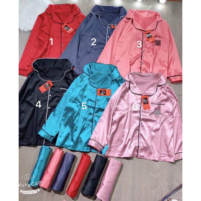 bộ lụa dài tay thu đông | BigBuy360 - bigbuy360.vn