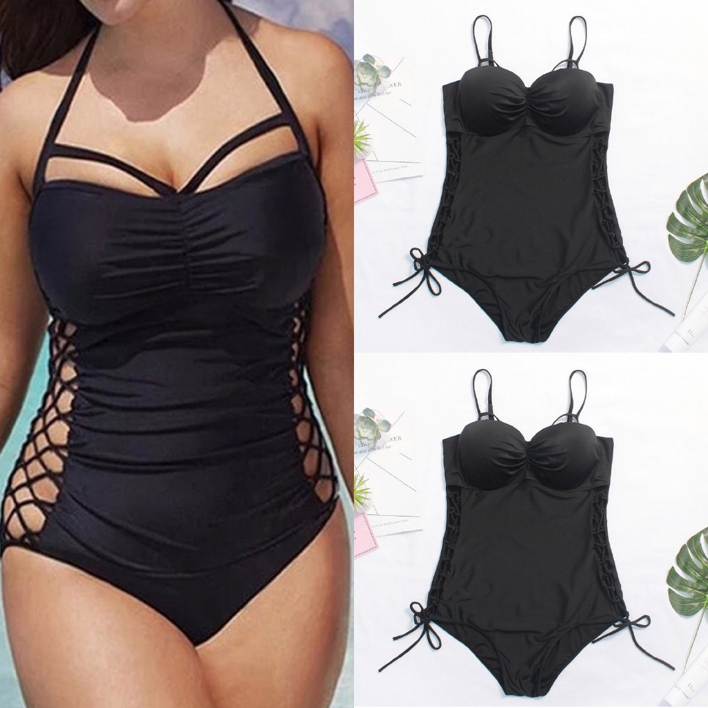 Đồ bơi một mảnh thiết kế quyến rũ có size lớn cho phái nữ | BigBuy360 - bigbuy360.vn
