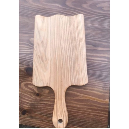 Thớt gỗ decor cầm tay hình chữ nhật kích thước 44x21cm phụ kiện trang trí nhà cửa chụp ảnh, khay trà bánh,...